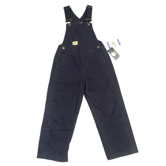 NWT Bass Pro Shops Youth S Black Insulated Workwear Overalls Durable Pockets - Picture 16 of 16